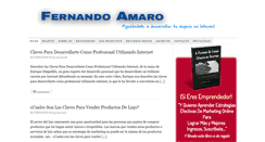 Desktop Screenshot of fernando-amaro.com